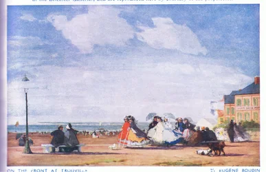 På forsiden ved Trouville